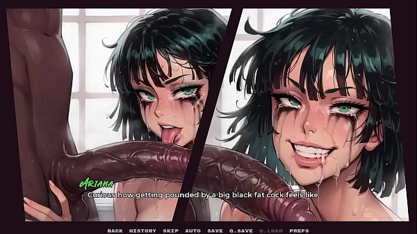 Hot And Sweaty BBC Blowjob Hentai Game