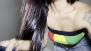Te acabo de pillar masturbándote y ahora tienes que comerme el culo – ANITTA MILLER