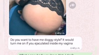 Hot chat with my daughter’s best friend 🔥