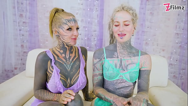 Heavily Ink TEENS Pornstars ATM and Gaping Threesome World Champion