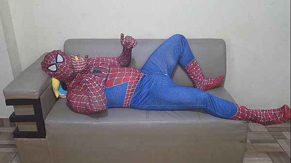 Spider-Man fucks his big-bootied Latina stepmother