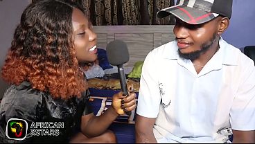 Ghanaian Ebony Girl Craving For A Cameroonian Black Dick On A Live Interview